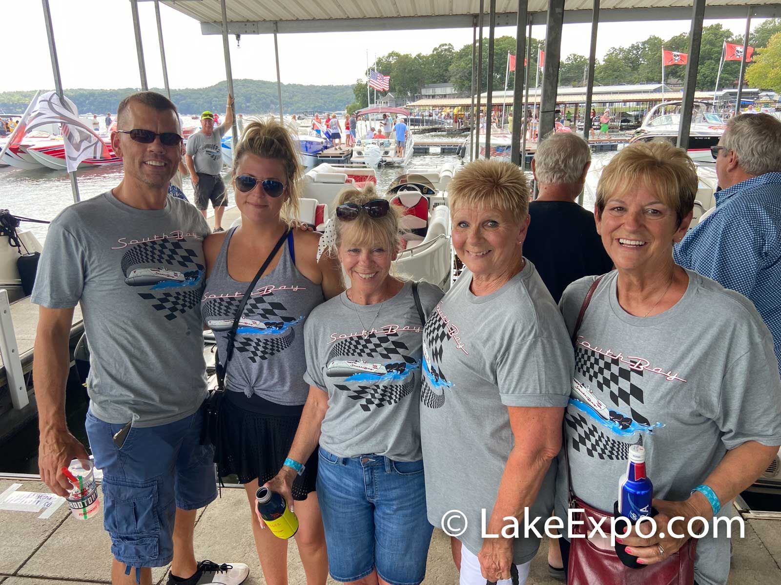 Some Of Brad Rowland's Cheering Section